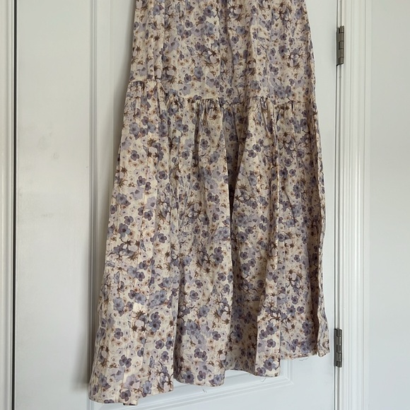 HM FLORAL MAXI SKIRT NWT - Picture 6 of 8